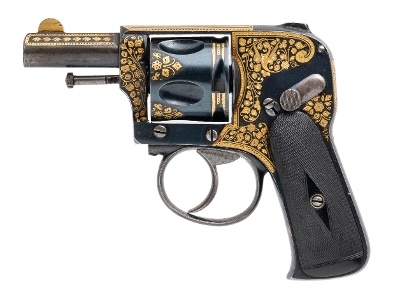"Koftgari Embellished Spanish Pocket Pistol (50955) "