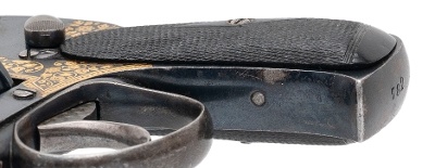 "Koftgari Embellished Spanish Pocket Pistol (50955) " - Image 6 of 6