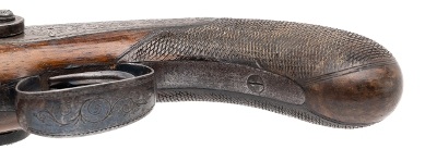 "Double Cased Pair of Double Barrel Percussion Pistols by Rabone Brothers & Company (65337)" - Image 9 of 24