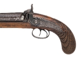 "Double Cased Pair of Double Barrel Percussion Pistols by Rabone Brothers & Company (65337)" - Image 13 of 24