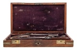 "Double Cased Pair of Double Barrel Percussion Pistols by Rabone Brothers & Company (65337)" - Image 22 of 24