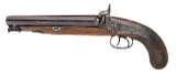 "Double Cased Pair of Double Barrel Percussion Pistols by Rabone Brothers & Company (65337)" - Image 4 of 24