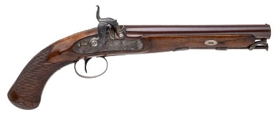 "Officer's Percussion Pistol By J. Egg (AH6312)" - Image 1 of 9