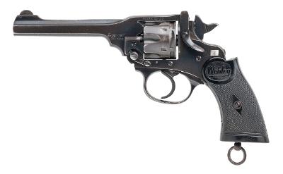 "Singapore Police Force Webley Mark IV Revolver .38 S&W (L2026-07081)"