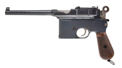 "Rare Italian Navy Contract Broomhandle Mauser C96 Flatside (L2025-15175)" - Image 2 of 10