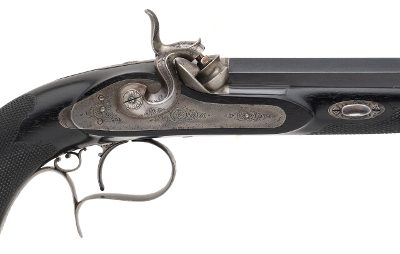 "Beautiful Cased Pair of Precussion Target Pistols by Guyot (72457) " - Image 3 of 24