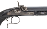 "Beautiful Cased Pair of Precussion Target Pistols by Guyot (72457) " - Image 14 of 24