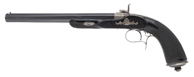 "Beautiful Cased Pair of Precussion Target Pistols by Guyot (72457) " - Image 4 of 24