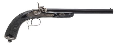 "Beautiful Cased Pair of Precussion Target Pistols by Guyot (72457) " - Image 2 of 24
