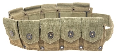 "WWII U.SArmy M1 Garand Cartridge Belt (MIS3245)" - Image 2 of 4