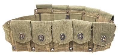 "WWII U.SArmy M1 Garand Cartridge Belt (MIS3245)" - Image 4 of 4