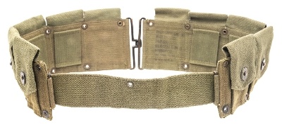 "WWII U.SArmy M1 Garand Cartridge Belt (MIS3245)" - Image 3 of 4