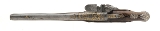 "Exquisite French Gilt Engraved Silver Mounted Flintlock Pistols (AH8059)" - Image 5 of 13