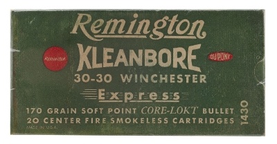 "30-30 Winchester Remington Full Box Ammo (AM187)" - Image 1 of 2