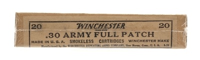 "30 Army Full Patch Unopened Box Ammo(AM224)" - Image 2 of 2