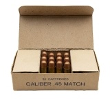 "45ACP Match Ball Ammo Patrial Box (AM219)" - Image 2 of 2