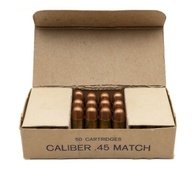 "45ACP Match Ball Ammo Patrial Box (AM219)" - Image 2 of 2