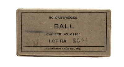 "US Military 45ACP Box 48rds Ball Ammo (AM167)" - Image 1 of 2