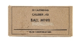 "US Military 45ACP 50rd Box (AM155)" - Image 1 of 2