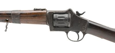 "Scarce Pieper Revolving Carbine (AL5885)" - Image 6 of 7