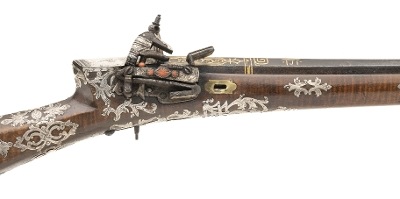 "Very Fine Silver Mounted Ottoman Tufek Rifle (AL7389)" - Image 2 of 8
