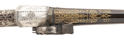 "Very Fine Silver Mounted Ottoman Tufek Rifle (AL7389)" - Image 3 of 8