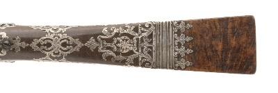 "Very Fine Silver Mounted Ottoman Tufek Rifle (AL7389)" - Image 7 of 8