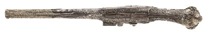 "Middle Eastern Flintlock Pistol (AH8159) DTX" - Image 7 of 8