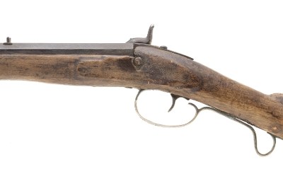 "Native American Half stock percussion rifle by Enterprise Gun Works (AL7476)" - Image 6 of 8