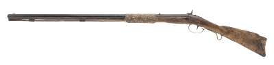 "Native American Half stock percussion rifle by Enterprise Gun Works (AL7476)" - Image 5 of 8
