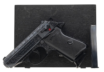 "Walther PPK/S Engraved .380 ACP (02533) AUSTX" - Image 4 of 7