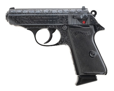 "Walther PPK/S Engraved .380 ACP (02533) AUSTX" - Image 5 of 7