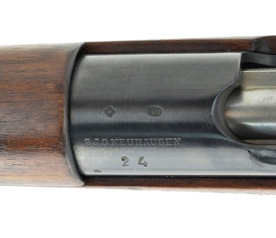 "Swiss Model 1893 Mannlicher Straight pull carbine 7.5x53 (AL4731)" - Image 5 of 9