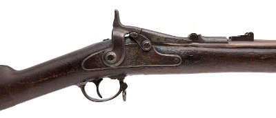 "U.S. Springfield Model 1866 “Second Allin" Conversion, 2-Band Trapdoor – .50-70 (53195)" - Image 2 of 9
