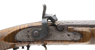 "Goulcher Percussion Half Stock Rifle (AL5549)" - Image 3 of 8