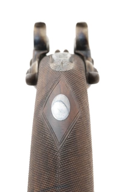 "Beautiful Cased Pair of English Travelers Percussion Pistols (AH6543)" - Image 12 of 15