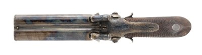 "Beautiful Cased Pair of English Travelers Percussion Pistols (AH6543)" - Image 4 of 15