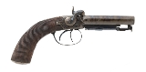 "Beautiful Cased Pair of English Travelers Percussion Pistols (AH6543)" - Image 2 of 15
