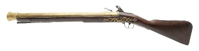 "Large 18th Century British Flintlock Musketoon (AL7051) DTX" - Image 6 of 9