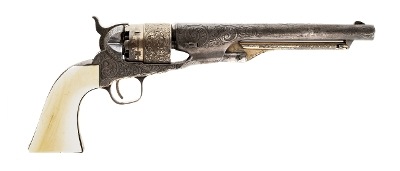 "Exceptional Cased New York Engraved Colt 1860 Army (AC217) DTX" - Image 5 of 11
