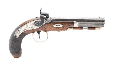 "Percussion Pistol by Richardson (AH6230)" - Image 1 of 6