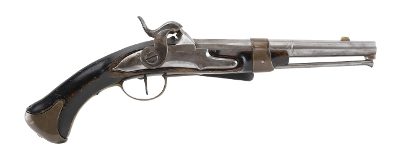 "Swedish Naval Percussion Belt Pistol (AH5920)" - Image 1 of 5