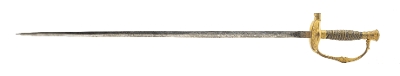 "Beautiful Staff & Field Presentation Sword with Whistle Guard (SW1374)" - Image 1 of 8