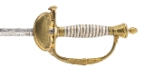 "Beautiful 1860 Staff & Field Presentation Sword to Surgeon General of Connecticut (SW1304)" - Image 8 of 8