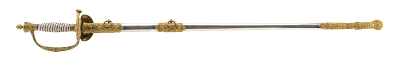 "Beautiful 1860 Staff & Field Presentation Sword to Surgeon General of Connecticut (SW1304)" - Image 2 of 8