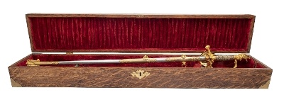 "Identified US Officers Dress Sword (SW1282)" - Image 1 of 8