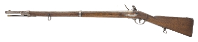 "Belgian Napoleonic Wars Flintlock Short Musket (AL5327)" - Image 4 of 7