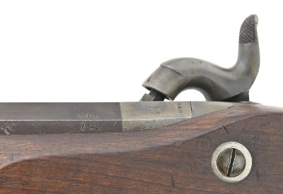"Stunning Swiss Model 1851 Federal Percussion Carbine (AL5176)" - Image 5 of 9