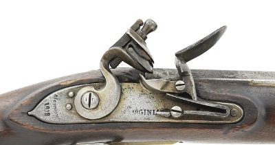"Rare Virginia Manufactory Second Model Flintlock Rifle (AL5150)" - Image 7 of 8