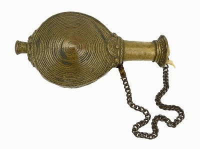 "Bronze N. African Priming Flask (MIS1290)" - Image 1 of 2